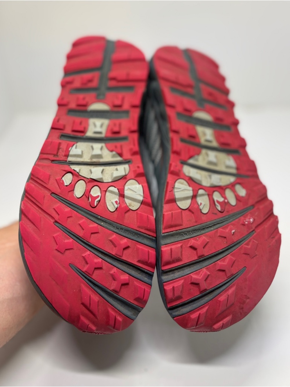 Altra Lone Peak Trail Running Shoes Women’s 9.5 Gray Orange Zero Drop Hiking Com - Picture 8 of 13